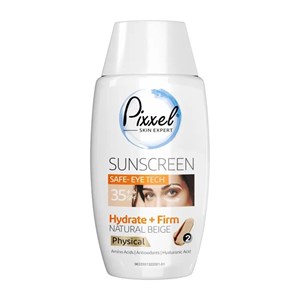 کرم ضد آفتاب رنگی پیکسل SPF 35 مدل physical مناسب انواع پوست حجم 50 میلی‌لیتر