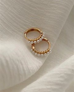 گوشواره مینیاتوری مرواریدی ژوپینگ