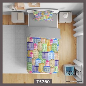 روتختی کودک طرح خونه ها مدل T5760