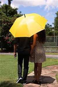 Yellow Umbrella with 