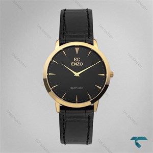 ساعت Enzo انزو EC-1702GBL زنانه طلایی بند چرم Enzo-8107-L