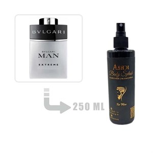 بادی اسپلش بولگاری من اکستریم مردانه 250 میل Bvlgari Man Extreme for Men 250ml