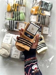 جوراب بچه‌گانه اسپرت 3 خط سایز 7