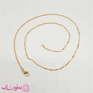 زنجیر زنانه سنگاپوری برند ژوپینگ 45 سانت کد 2991