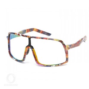عینک فتوکرومیک طرحدار OAKLEY SUTRO Blue Orange (معیوب)