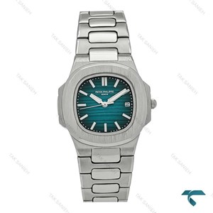 ساعت پتک فیلیپ زنانه ناتیلوس صفحه سبز کله غازی Patek-7247-L
