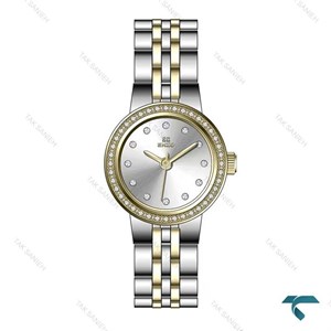 ساعت مچی Enzo EC-606TEL زنانه دورنگ طلایی دورنگین Enzo-8068-L