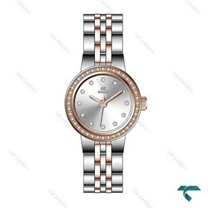 ساعت انزو EC-606KEL زنانه دورنگین دو رنگ رزگلد Enzo-8067-L