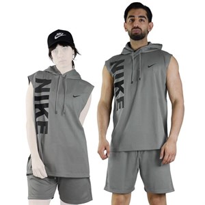 ست رکابی و شلوارک اسپرت نایک مدل HS-Dri Fit-A09 طوسی روشن