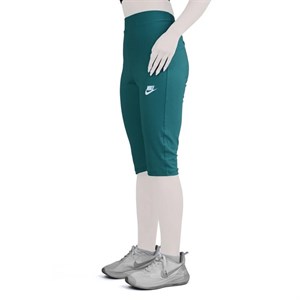 نیم لگ ورزشی زنانه نایک مدل VHD-Dri Fit-4K1023 سبز آبی