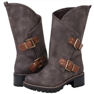 GLOBALWIN Women's Twisted Rider Fashion Boots