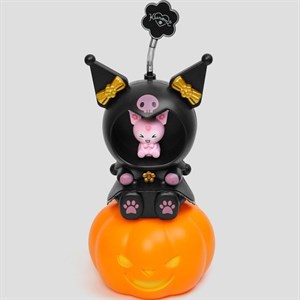 چراغ خواب و مداد تراش فانتزی طرح کدو هالووین مدل کرومی (kuromi)