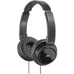 JVC HAS200B On-Ear Foldable Headphone, Black