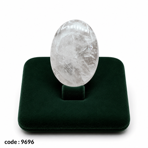 نگین کوارتز کریستال اصل طبیعی کد 9696