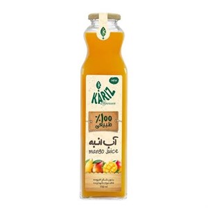 آب انبه طبیعی کاریز 750 میلی لیتر