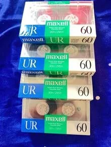 نوار کاست خام maxell