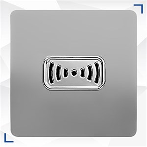 زنگ بیزر کریستال نقره ای نقره ای آسیا