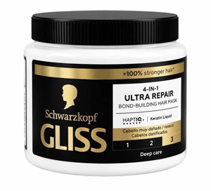 ماسک ترمیم کننده مو گلیس مدل Ultra Repair
