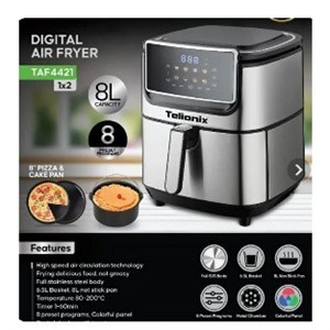 سرخ کن بدون روغن تلیونیکس مدل TAF-4421 ظرفیت 8 لیتری