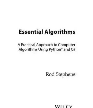 دانلود کتاب Essential Algorithms. A practical Approach to Computer Algorithms using Python and C#  2nd ed.  – الگوریتم های ضروری...