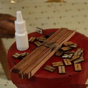 فیتیله چوبی 50 عددی