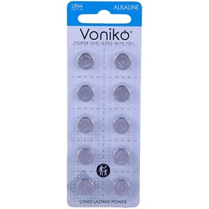 باتری سکه ای ونیکو Alkaline LR44 AG13