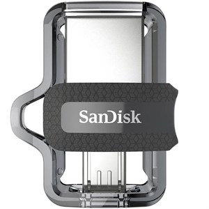 فلش مموری سن دیسک مدل Ultra Dual Drive M3.0 ظرفیت 128 گیگابایت