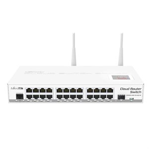 سوییچ 24 پورت میکروتیک مدل CRS125-24G-1S-2HnD-IN