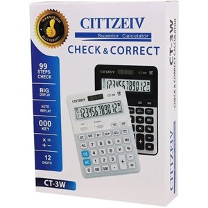 ماشین حساب سیتی زیو مدل CT-3W