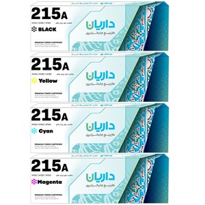 کارتریج لیزری رنگی مدل 215a داریان ست چهار رنگ