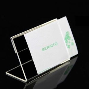 طلق عنوان رومیزی پلکسی سایز 15 × 10 سانتی متر افقی