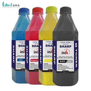 ست رنگی تونر شارژ شارپ برند آی نیک (Inik) 250 گرمی