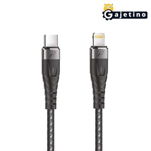 کابل شارژ تایپ سی به لایتنینگ کی اف سنیور مدل KF Senior S9 Type-C to Lightning Cable