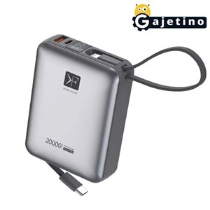 قیمت و خرید پاوربانک سوپر فست شارژ کی اف سنیور 20000mAh مدل KF senior PW-685 با 6 ماه گارانتی تعویض| گجتینو
