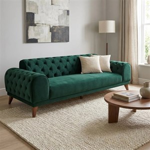 مبل راحتی سه نفره  مدل چستر کد 02