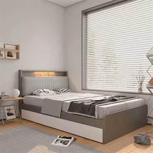 تخت خواب یک نفره مدل ملین سایز 120200 سانتی متر مبلمان آپادانا مدل 602231