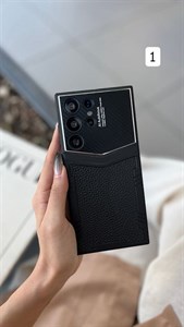 قاب طرح VERTU چرم گوشی سامسونگ S25 الترا