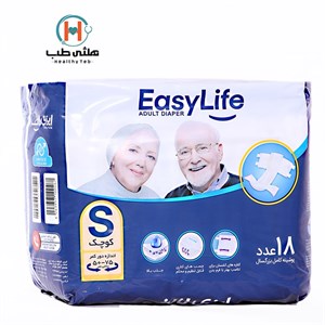 پوشک بزرگسال ایزی‌لایف چسبی سایز اسمال (۱۸ عددی)
