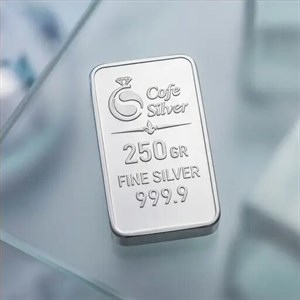 شمش نقره 250 گرمی کافه سیلور 