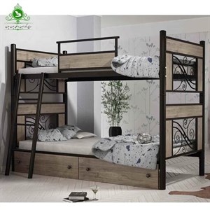 تخت خواب دوطبقه مدل ملودی مبلمان آپادانا مدل 603758