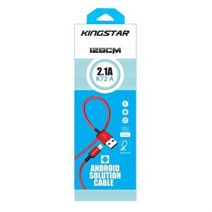 کابل تبدیلUSB به لایتنینگ کینگ استار مدل Cable K72i Lightning