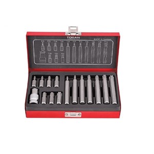 جعبه بیت ستاره‌ای توسن 15 پارچه (مبدل) درایو 1 2 ساخت تایوان مدل T1253-15TB