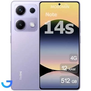 گوشی موبایل شیائومی مدل Redmi Note 14s 4G ظرفیت 512 گیگابایت رم 12 گیگابایت