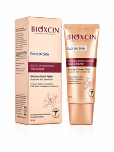 کرم مرطوب کننده بیوکسین Gold On Skin حاوی هیالورونیک اسید و ویتامین B5
