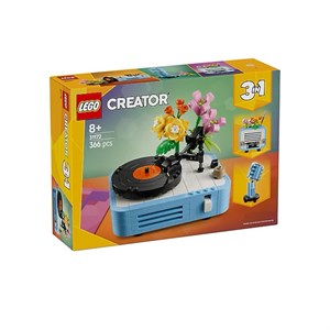 لگو 366 تکه سری Creator 3in1 مدل Record Player with Flowers کد 31172