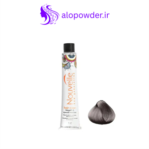 رنگ مو خاکستری روشن نوول Nouvelle مدل Grigio Chiaro حجم 100ml