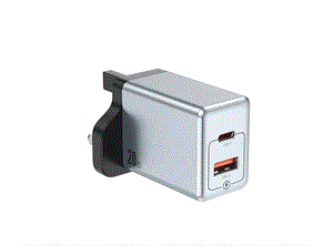 شارژر دیواری گرین لاین سری Premium با دو پورت 20 وات مدل GNPD20W2UKGY