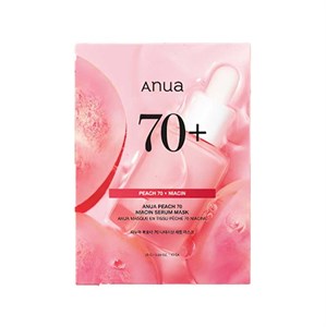 ماسک ورقه ای سرمی آنوا Anua حاوی عصاره هلو و نیاسین 25میل