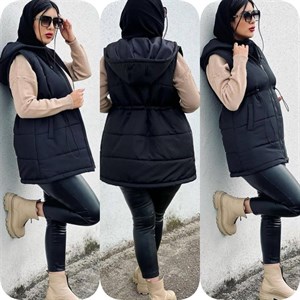 پافر کمرگت میکرو زنانه (پرطرفدارترین) فری سایز 36 تا 46 مشکی - کدکالا: 1105