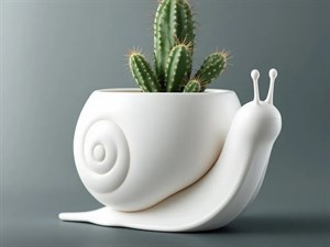 گلدون طرح حلزون مینی